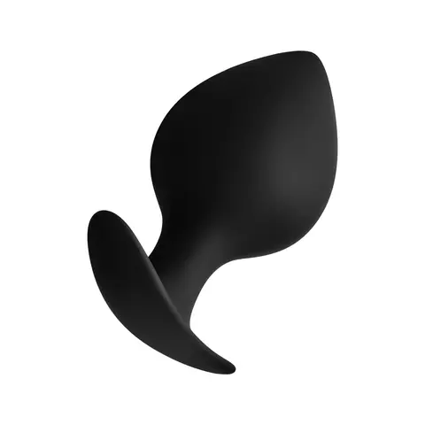 Forto F-60 Spade Silicone Anal Plug Medium in Black