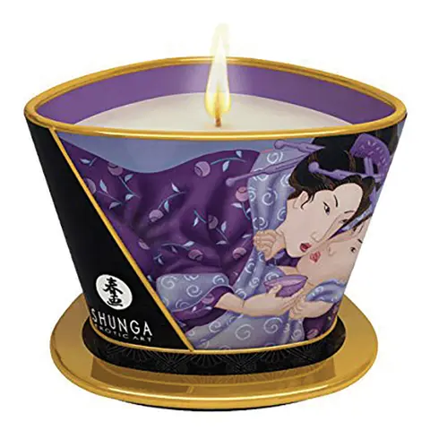 Shunga Massage Candle Exotic Fruits Libido 5.7 oz.
