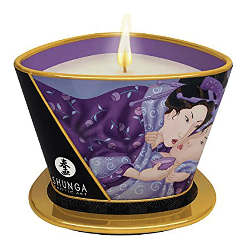 Shunga Massage Candle Exotic Fruits Libido 5.7 oz.