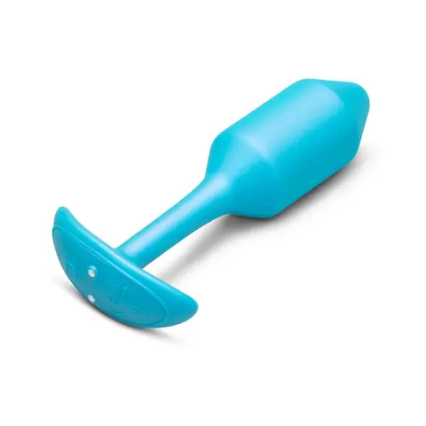 b-Vibe Smart Snug Plug 2 Medium Weighted & Vibrating App-Controlled Silicone Butt Plug