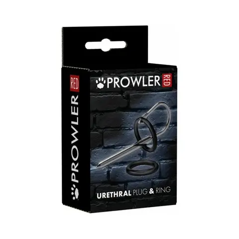 Prowler RED Urethral Plug & Ring Stainless Steel