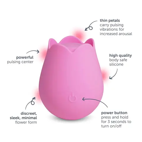 plusOne® Rose Toy Arouser