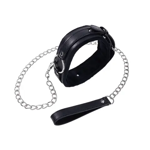 Sportsheets Sex & Mischief Shadow Collar and Leash