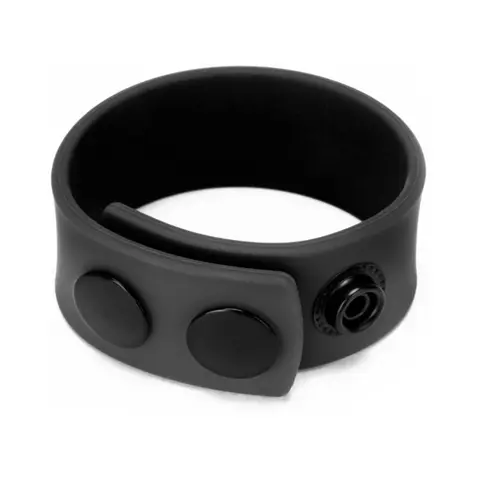 Prowler RED Silicone Cock Strap in Black