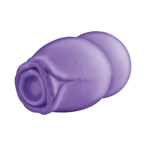 Delite Heated Rose Masturbator in Purple