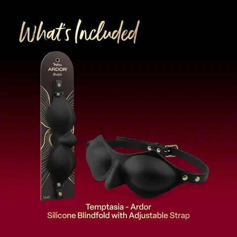 Temptasia Ardor Blindfold in Black