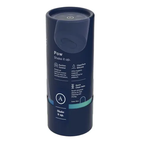 Arcwave Pow Silicone Stroker with Suction Control in Blue