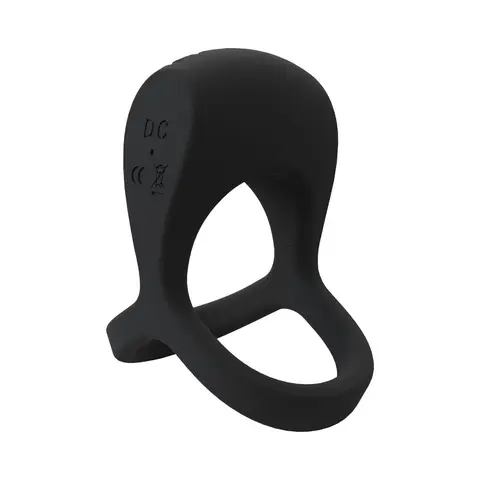 Screaming O Big O Pro Strapped Vibrating Ring Black