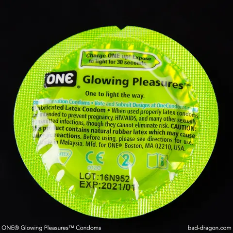 ONE® Glowing Pleasures™ Condoms