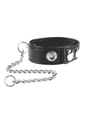 snap cock ring with leash