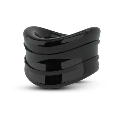 Stay Hard Beef Ball Stretcher Snug 1 in. Black