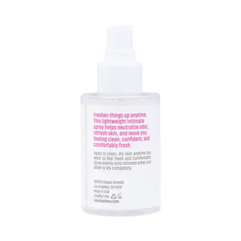 Coochy Feel Fresh Intimate Spray Peony 4 oz