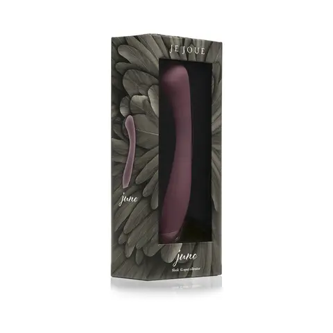 Je Joue Juno Rechargeable Silicone G-Spot Vibrator in Purple