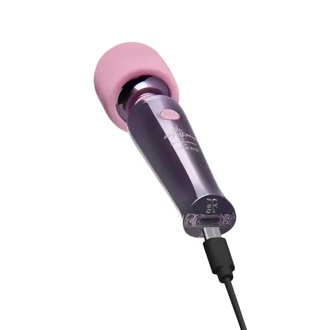Baby Phat x Le Wand Classique Mini Rechargeable Vibrating Massager Deep Purple