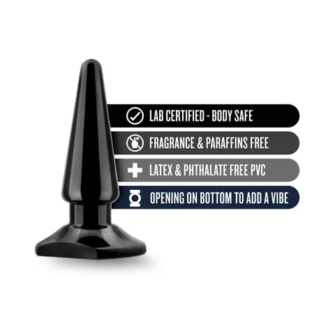 Anal Adventures Easy Plug Black