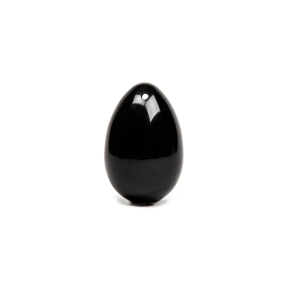 Chakrubs Xaga Yoni Egg Obsidian (drilled)