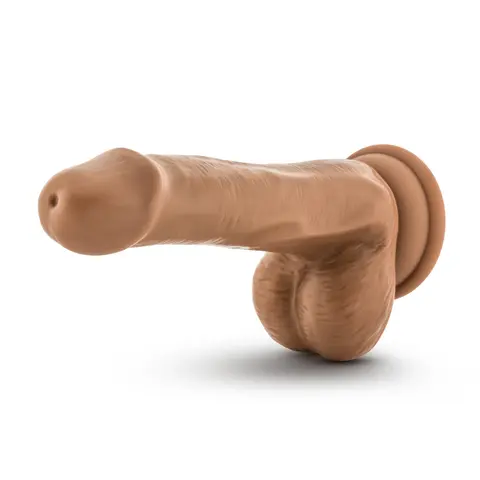 Dr. Skin Dr. Jeffrey Realistic 6.5 in. Dildo with Balls in Tan