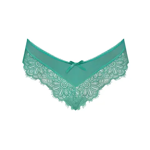Magic Silk Caribbean Crush Low Rise Cheeky Panty Aqua Glow L/XL
