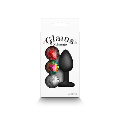 Glams Xchange Round Anal Plug Small