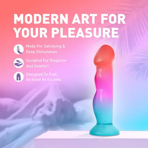 Avant Handcrafted Artisan Dildo Tropical