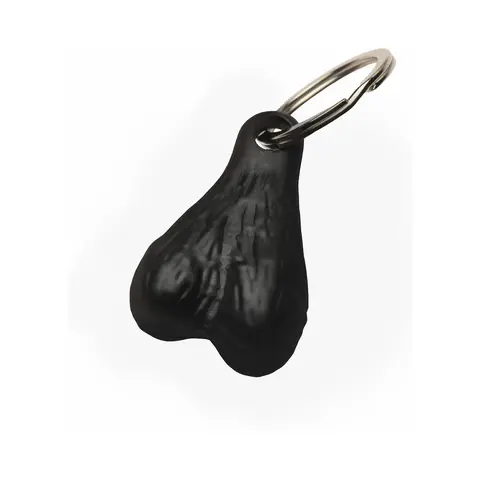 Big Ballers Nuts Keychain in Dark