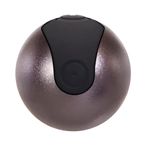 Evolved Travel-Gasm Rechargeable Metal Bullet Vibrator With Carrying Case Gunmetal