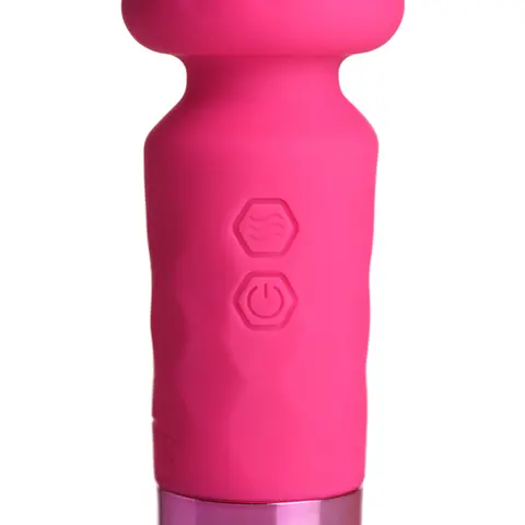 BANG! 10X Mini Silicone Wand in Pink