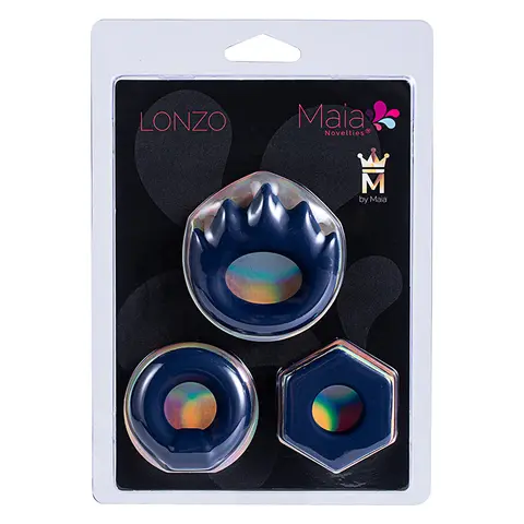 Maia Lonzo Liquid Silicone C-Ring Set 3-Piece