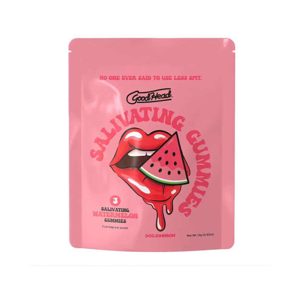 GoodHead Salivating Gummies 3-Pack Watermelon (Bulk)