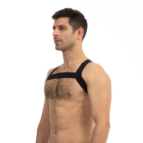Prowler RED Sports Harness Black S/M