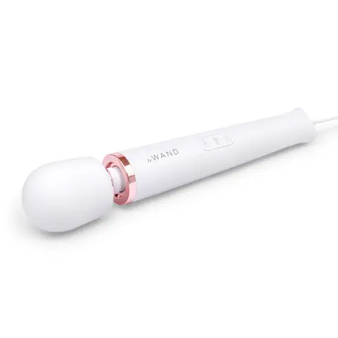 Le Wand Plug-In Vibrating Massager in White