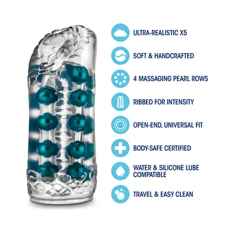 M for Men Super Stroker Vagina Clear