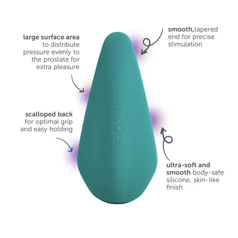plusOne® external prostate massager