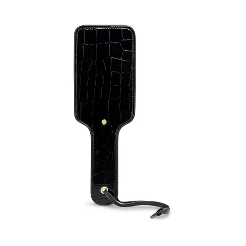 The Cowgirl Essentials Patent Leather Croc Spanking Paddle