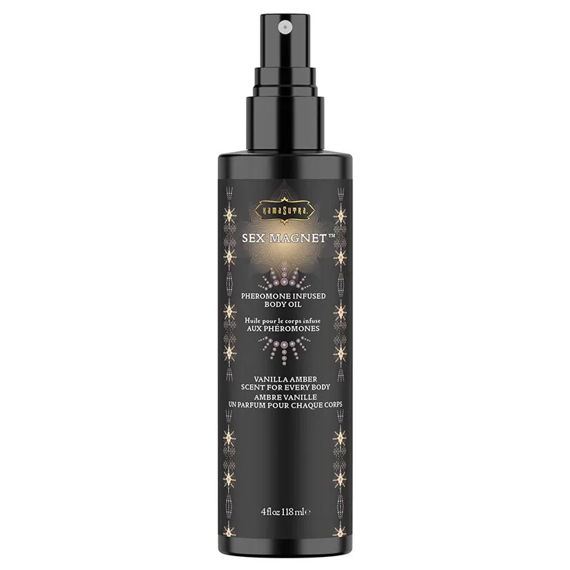 Sex Magnet Body Oil Spray Vanilla Amber 4 oz.