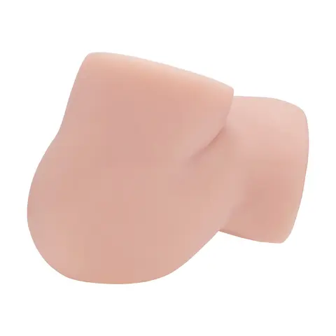 Xkin Bodyforms Vivica Lenore Dual Entry Vibrating Masturbator Beige