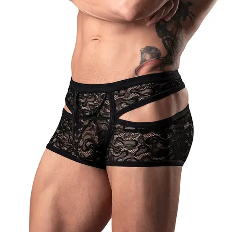 Male Power Lucifer Cutout Short Black XL