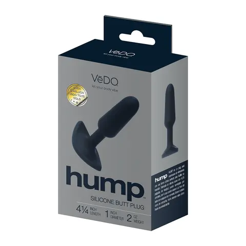 VeDO Hump Silicone Anal Plug Black