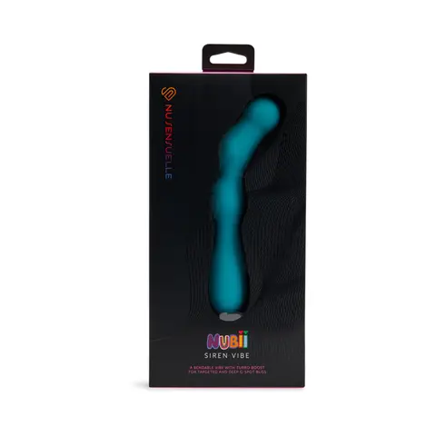 Nu Sensuelle Siren Nubii G-Spot Vibe W/ Hinge in Blue