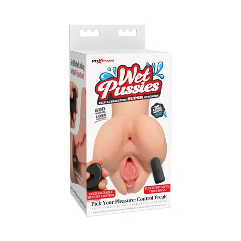 PDX Extreme Wet Pussies Self-Lubricating Pick Your Pleasure: Control Freak in Light