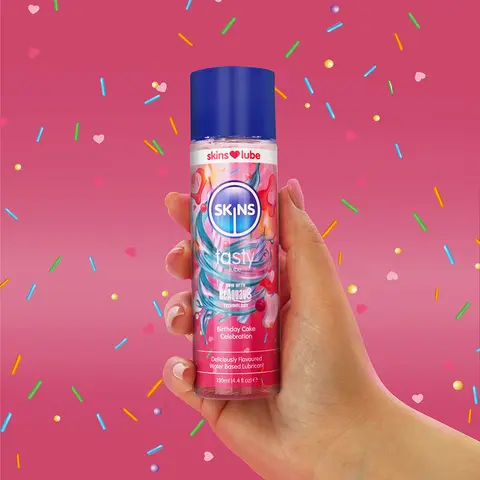 Skins Birthday Cake Lubricant 4.4 oz.