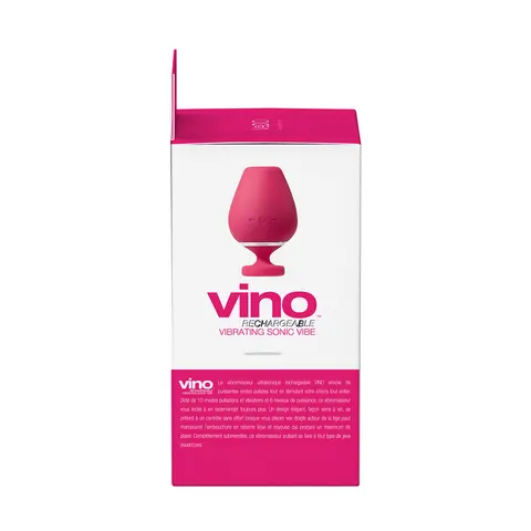 VeDO Vino Rechargeable Vibrating Sonic Vibe in Pink