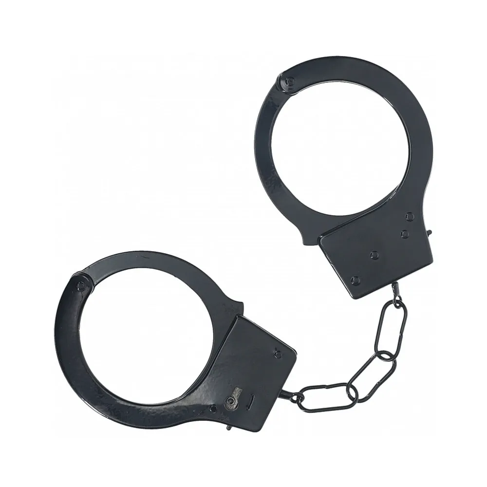 Ouch! Classic Metal Handcuffs in Black
