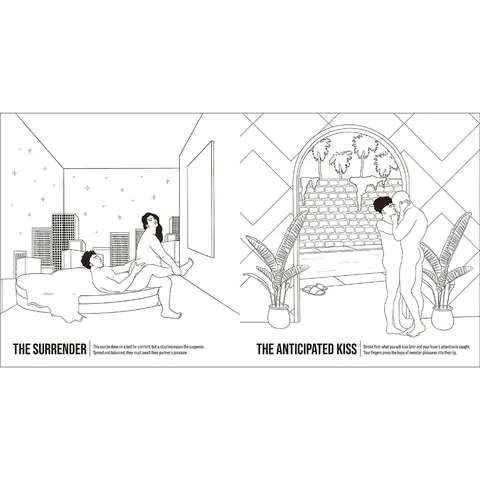 The Kama Sutra Coloring Book: For Maximum Pleasure and Relaxation
