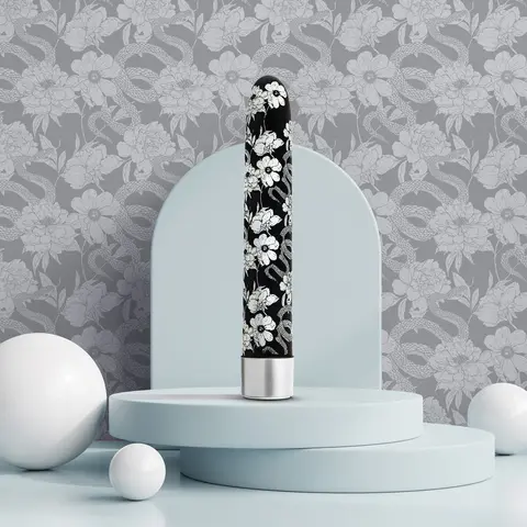 The Collection Eden Limited Edition Rechargeable 7 in. Vibrator Black