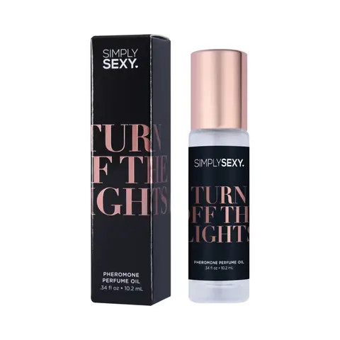 Simply Sexy Pheromone Perfume Oil Roll-On Turn Off The Lights 0.34 oz.