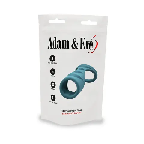 Adam & Eve Adam's Ridged Cage (Bag Packaging)