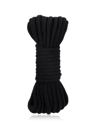 bondage rope 10m - black