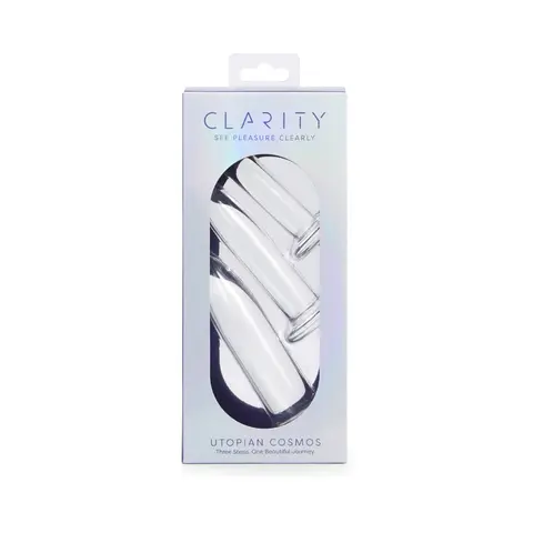 Clarity Utopian Cosmos Glass Dilator Set