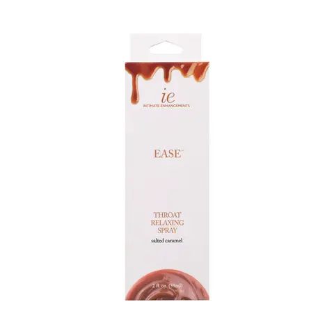Intimate Enhancements Ease Throat Relaxing Spray Salted Caramel 2 oz.